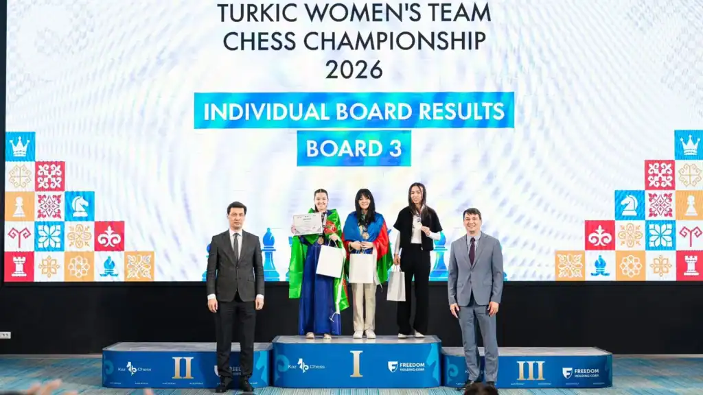 Astanada şahmat çempionatı başa çatdı: Azərbaycan yığması uğurla yadda qaldı
