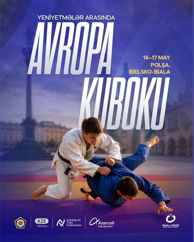 Azərbaycan yeniyetmə cüdoçuları Avropa Kubokunda mübarizə aparacaq