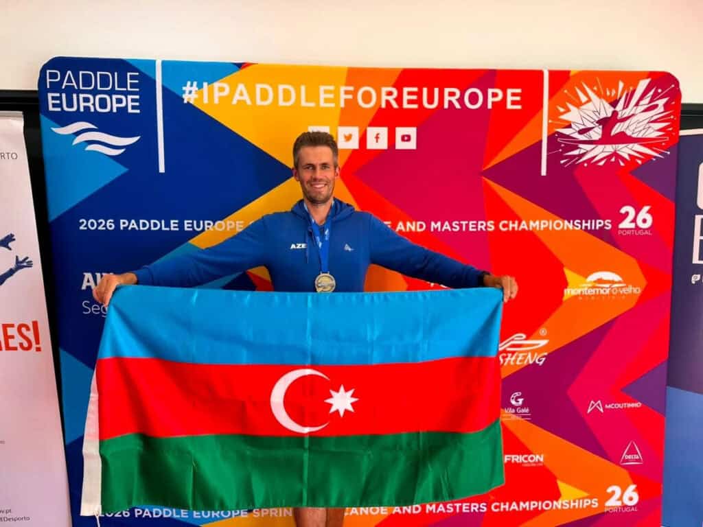 Azərbaycanlı kanoeçi Avropa çempionatında qızıl medal qazandı