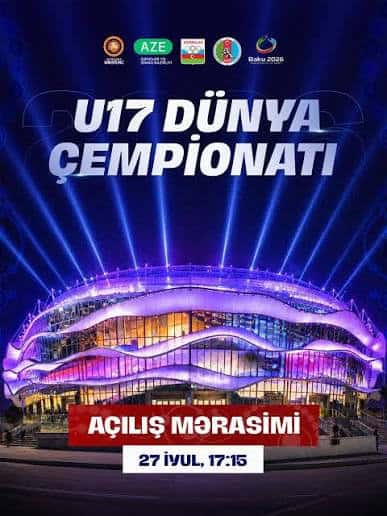 Bakıda U-17 dünya çempionatı start götürdü, Məcnunov ilk qələbəsini qazandı