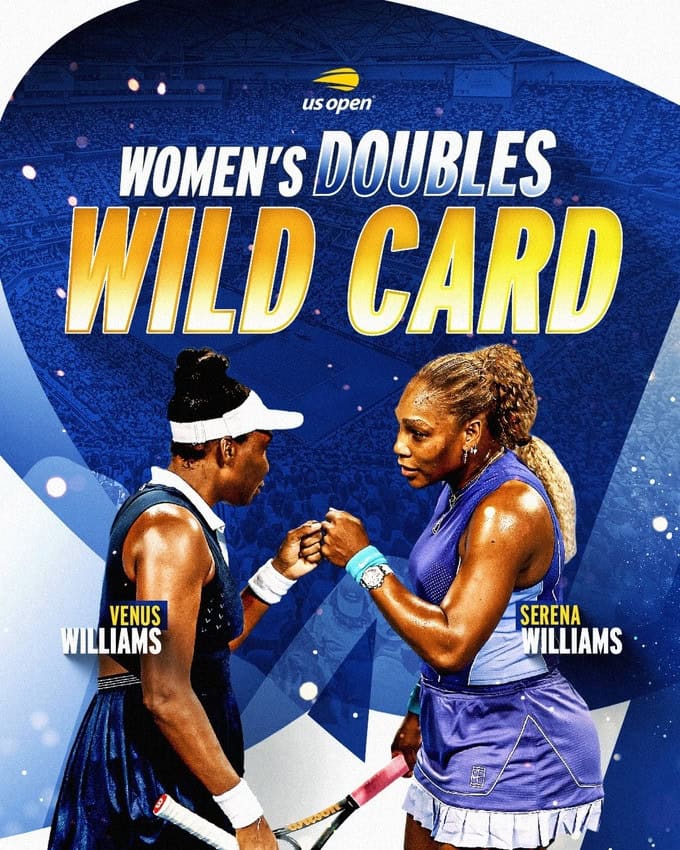 Serena və Venus Uilyams US Open-də yenidən birlikdə oynayacaqlar