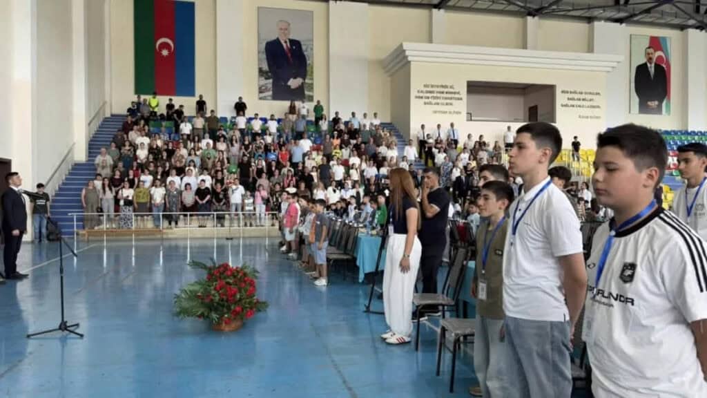 Qusarda 16 yaşadək şahmatçılar arasında Respublika Olimpiadasına start verildi