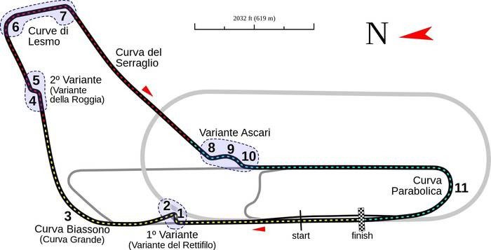 Formula 1 İtaliya Qran-prisi: Monzada yarış cədvəli açıqlandı