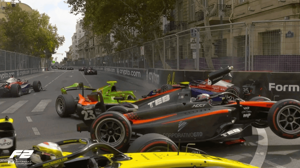 Aleks Dann Bakıda əsas yarışın qalibi oldu – “Formula-2”də podium müəyyənləşdi