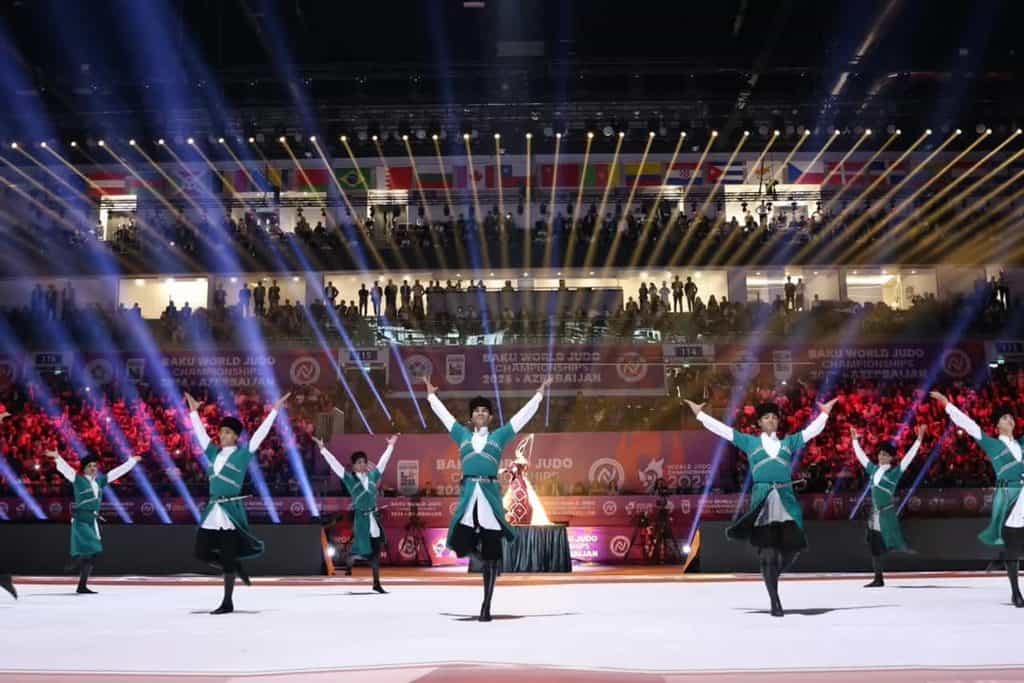 Bakıda cüdo üzrə dünya çempionatının rəsmi açılış mərasimi keçirilib 1 Bakıda cüdo üzrə dünya çempionatının rəsmi açılış mərasimi keçirilib